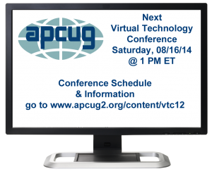 APCUG Virtual Technology Conference