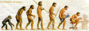 Evolution of Man chart