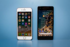 Pixel 2 vs. iPhone